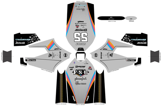 Austin Notorious Divisional 2023 Jersey - Maxt Strike Silver