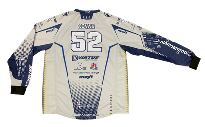 NXL 2023 Pro Jersey - Maxt Strike Jersey - Silver